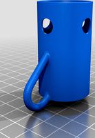 String Trimmer Attachment Cover and Hanger by JeffOfAllTrades