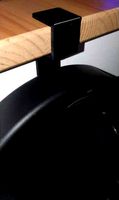 IKEA table headphone hook by LeonardT
