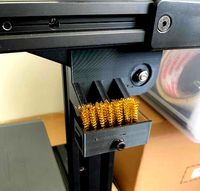 Nozzle wiping brush mount by giahuy2201