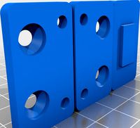 Ender 5 Plus Meanwell RSP-500-24 Adapter and Voltage Select Blank by jerryfudd