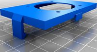 3dfx Voodoo 40 mm fan mount by fedek6