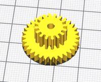 gear for RC -Nikko -NE14 by nicolas91540