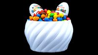 3D printable SPIRAL BOWL - SPIRAL VASE - CANDY HOLDER - LAMP by Roolaid