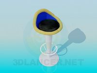 3D Model Bar Chair