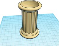 Roman Column Egg Holder by rkxone