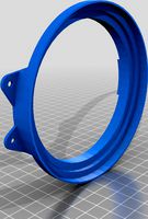 986/996 Boxster/911 front 4" speaker adapter by Masticating_Moose