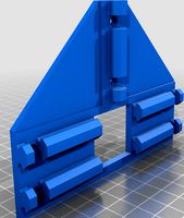 Ender 3 Pro Frame Z Brace Remixed for Dual Z by jerryfudd