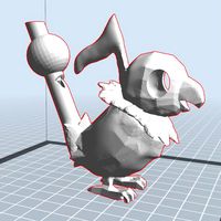 Pokémon Chatot Bird Whistle by IXPatch