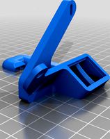 Remixed short screw Ender 3 5015 fan adapter by bugtrack505