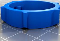 Ender Series Spool holder Nut replacement by LukeNGood