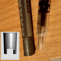 Syringe cap by DJfighter