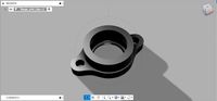 1.7" OD, 1.25 ID flange with snap system by PLM11