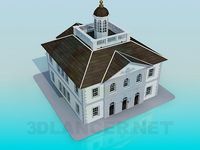 3D Model Building the House of Culture