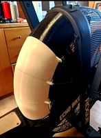 Echo bike wind guard protection by risxiville