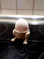 Bunny Feet Egg Cup - Egg Holder by fufish
