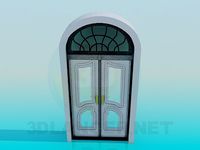 3D Model Front double door