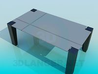 3D Model Table in high-tech style