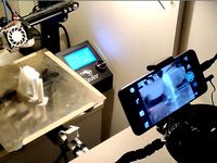 Headphone Button Time-Lapse Mount for Ender 3 by TakuaColiHead