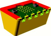 Micro:bit case for microbit with battery holder by bertbaron