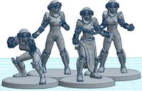 Nuns Templar - GWAR: Rumble In Antarctica by JNegator