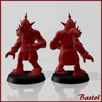 Blood Bowl Troll #4 by Bastol