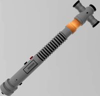 Ezra's Crossguard Lightsaber by The_Melon_Felon