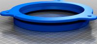 Renault Clio IV - Speaker Adapter 165mm by Modern_Crafts