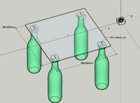 *Bottle Table by imaicom