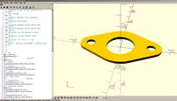 Exhaust gasket template OpenSCAD 139QMB by RacoonX