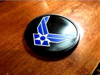 Air Force Coaster - (Multi-Colored) by TinyTexas