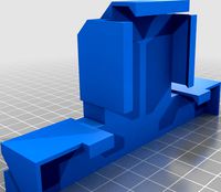 Angled Acrylic Cover Holder for QIDI-TECH Shadow 6.0 Pro by nkitani