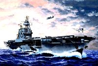 USS Enterprise CV-6 1/6000 by BrickBOMB2004