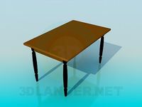 3D Model Dining table