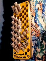 Battery Wall-Tray (AA and AAA) w/Labels by Teque5