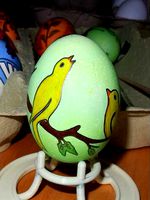 eggbot - birds on branch by FautzMakes