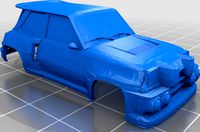 Renault 5 turbo 1/76 by aldel71