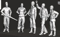 Kelly's Heroes 1/72 figures by Bangkaew