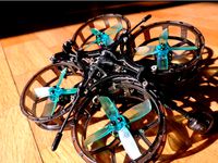 HOMFPV Micron 2 Immortal T antenna holder with screw protection by Darlegion