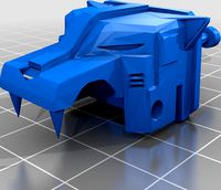 Voltron Lion Head Upscaled by Drop_Six