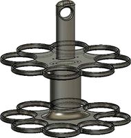 Carousel stand for 500ml bottles by stefan63