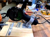 Angle Grinder Chop Saw with Return Spring by GBak