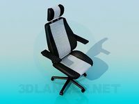 3D Model Chair-Chair on casters
