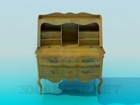 3D Model Secretaire