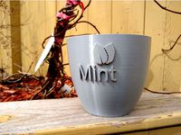 Hanging Pot - Mint by PixelByPixel
