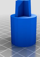 Flyer stem sleeve for acrylic rod by Loopsorz