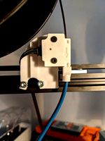 Bowden attachement to standard run-out sensor by Creappie