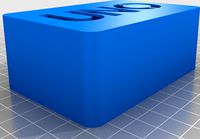 UNO card storage box with cutouts by Ocelotzlasu