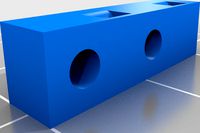 chassis rail ziptie mount for RC4WD Trailfinder 2 by ikletti