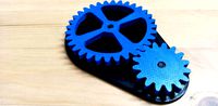 Fidget Spinning Gears by bspoel