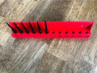 1/4 Drive Long Bit Holder Wall Mount by JAltavilla